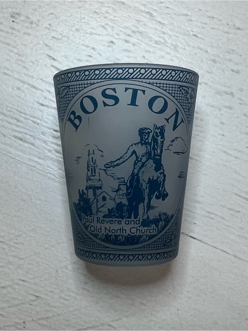 Boston Paul Revere Shot Glass